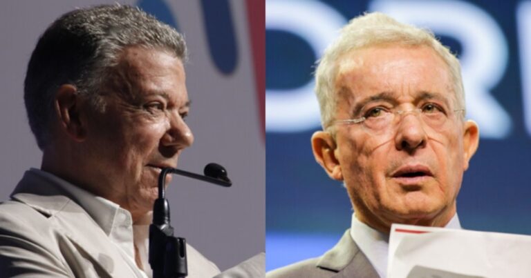 Expresidente Álvaro Uribe Vélez arremetió contra Juan Manuel Santos y Gustavo Petro: » Uno es solapado, el otro es frentero