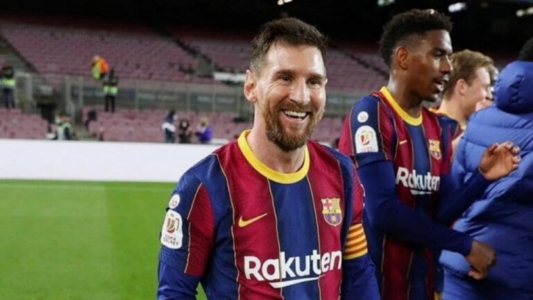 La felicidad de Messi por acceder a la final de la Copa del Rey: cuándo y contra quién será