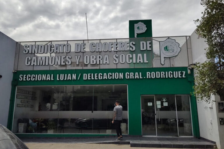 Robo en una sede de Camioneros