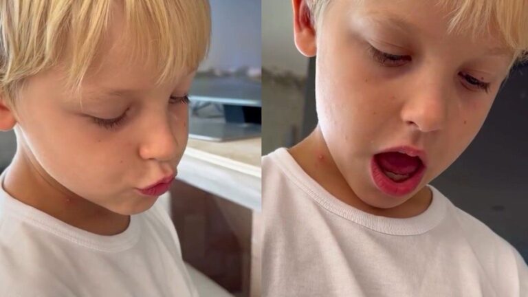 La reacción de Mirko cuando Marley le presentó a su hermana Milenka por videollamada