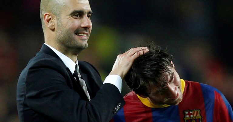 A Guardiola le pidieron comparar a Haaland con Leo y fue contundente: «Nadie es como Messi»