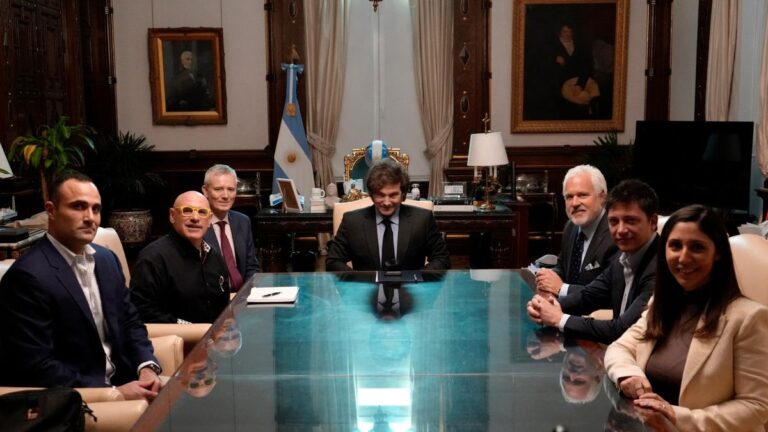 Javier Milei recibió al CEO de la CPAC y a empresarios estadounidenses