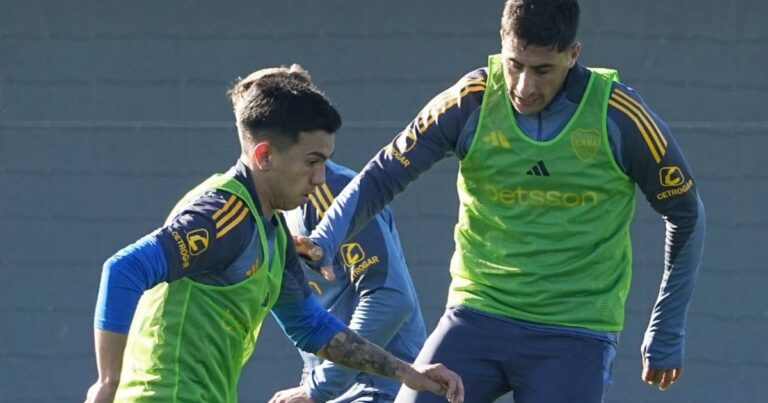 Cómo ensayó el primer Boca de Russo y el énfasis en un puesto clave