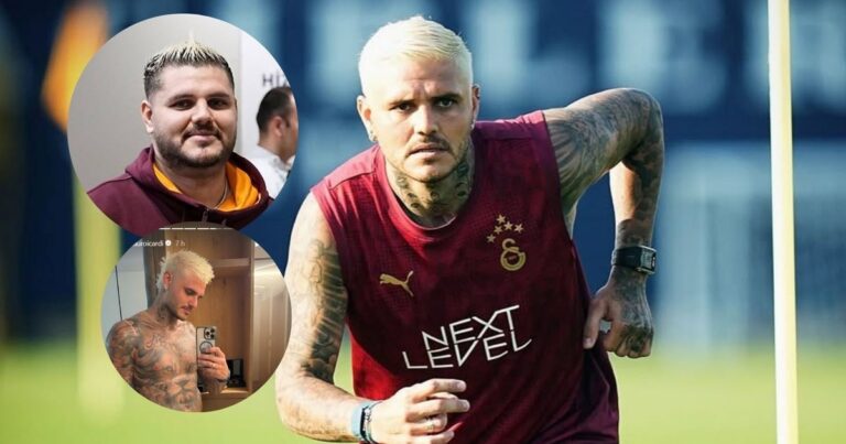 El picante posteo de Icardi tras volver a entrenar en el Galatasaray