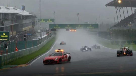 Pronostican «condiciones caóticas» para el Gran Premio de Bélgica: podría repetirse la pesadilla de 2021
