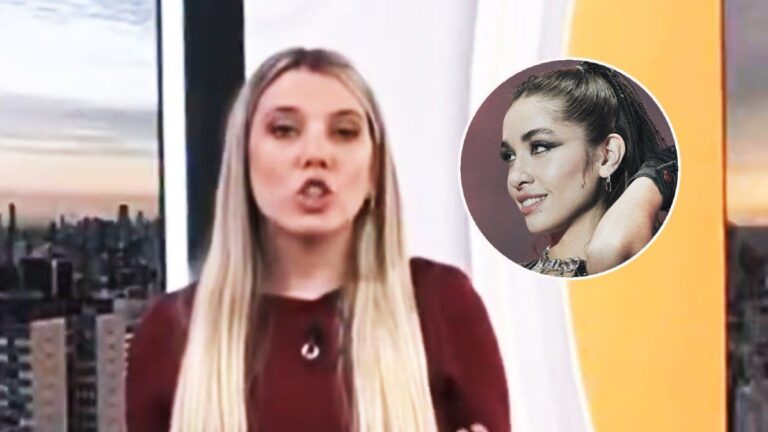 El insólito anuncio de una columnista sobre el show de María Becerra que se hizo viral