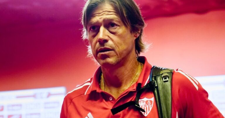 Qué dijo Matías Almeyda tras su debut oficial como entrenador del Sevilla