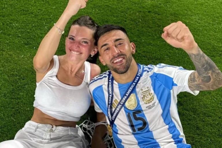 La ex de Nico González habló por primera vez tras separarse del jugador de la selección: Pasaron todos los límites