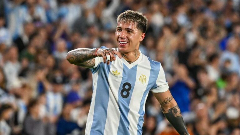 Por qué Enzo Fernández no juega hoy en Argentina vs. Venezuela por Eliminatorias Sudamericanas