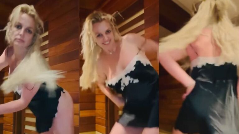 Preocupación en los fans: el nuevo video de Britney Spears bailando en un baño público