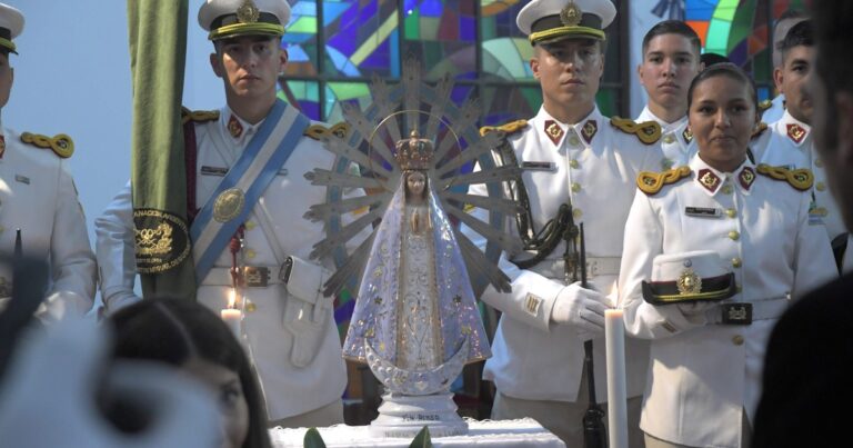 El Gobierno nombró a la Virgen de Luján como Comandante Generala de la Gendarmería
