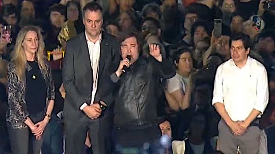 Milei en Córdoba: denunció «operetas, calumnias, difamaciones» y aseguró: «La Libertad Avanza o la Argentina retrocede»