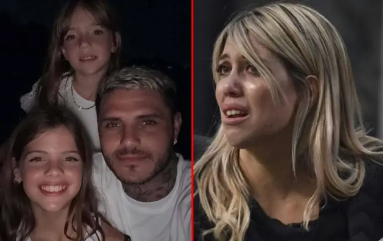 Se quedan con él? El sorpresivo pedido de las hijas de Wanda Nara por la convivencia con Mauro Icardi