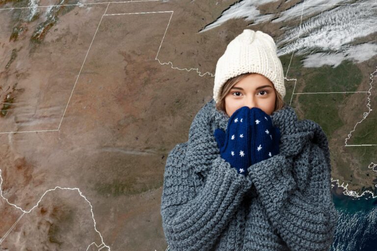 El momento exacto en que el frente frío llevará el clima invernal a Texas: la hora y dónde impacta