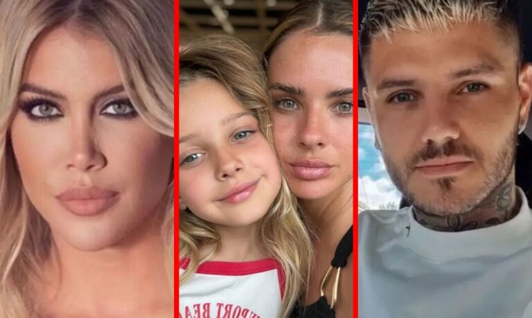 Tensión total: las hijas de Wanda Nara se resisten al cumple de Magnolia y enfureció Mauro Icardi