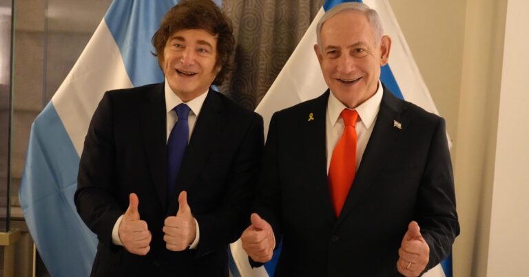 La guerra en Medio Oriente pone en duda el viaje de Milei a Israel en abril