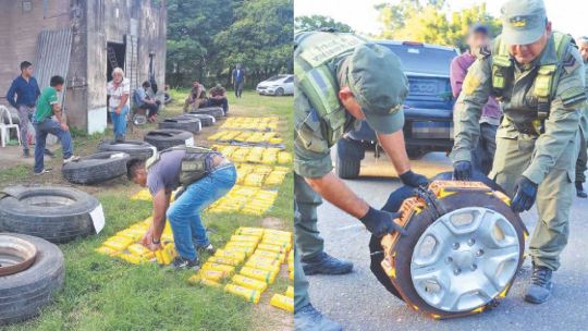 Ruedas blancas: la modalidad de tráfico de cocaína que más crece en las rutas